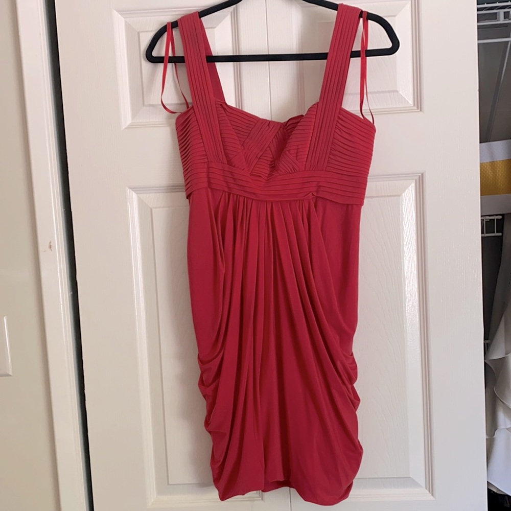 BGBG coral dress
